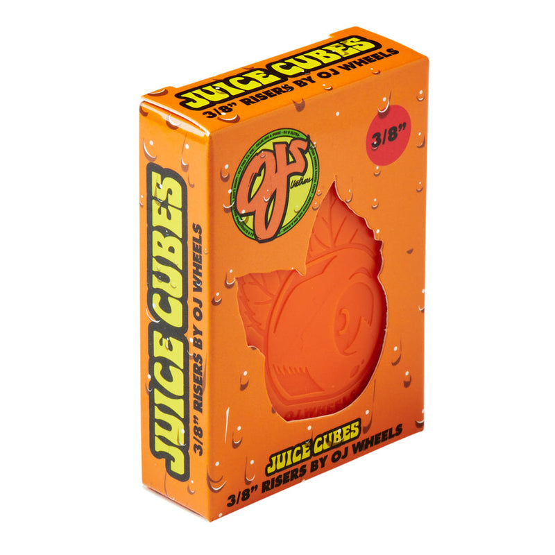 Juice Cubes Risers 3/8 in Orange Pk/2 OJ (3.8)