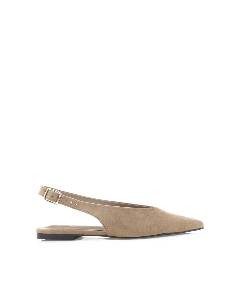 KARTER - STONE SUEDE-Flats-Billini-Billini