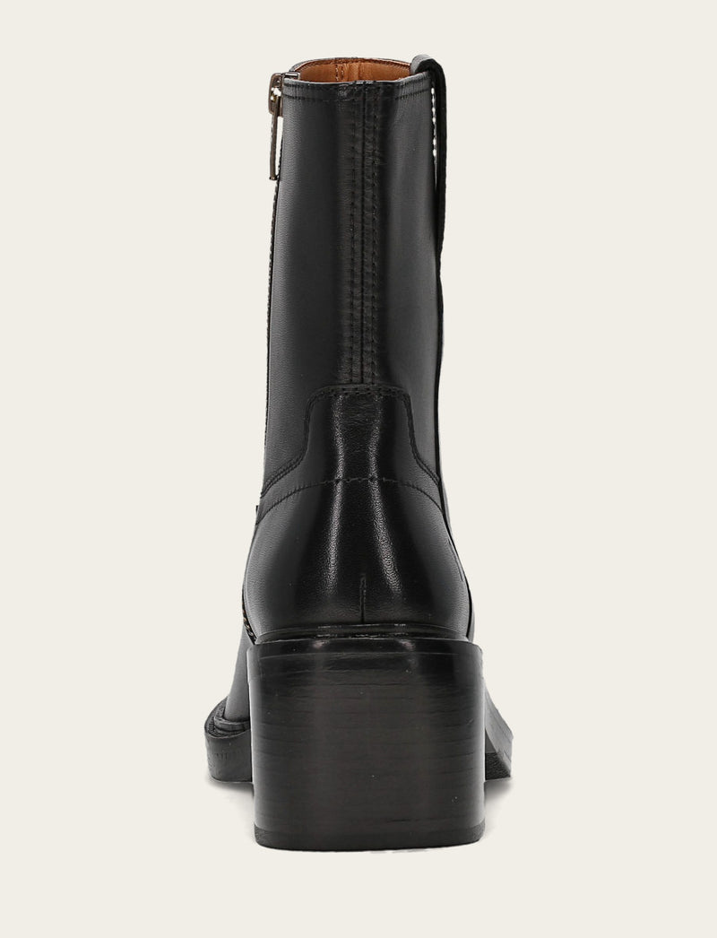 Kate Short Inside Zip - Black - Back