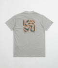 Kavu Cubed T-Shirt in Ultimate Grey