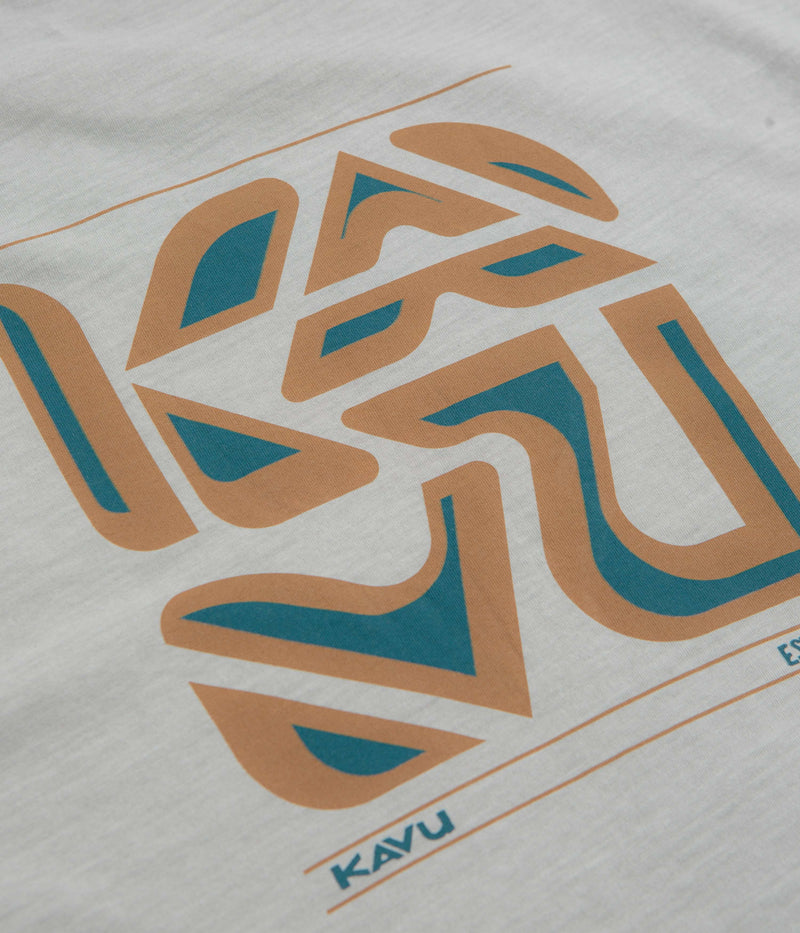 Kavu Cubed T-Shirt in Ultimate Grey