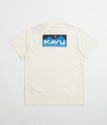 Kavu Klear Above Etch Art T-Shirt in Off White