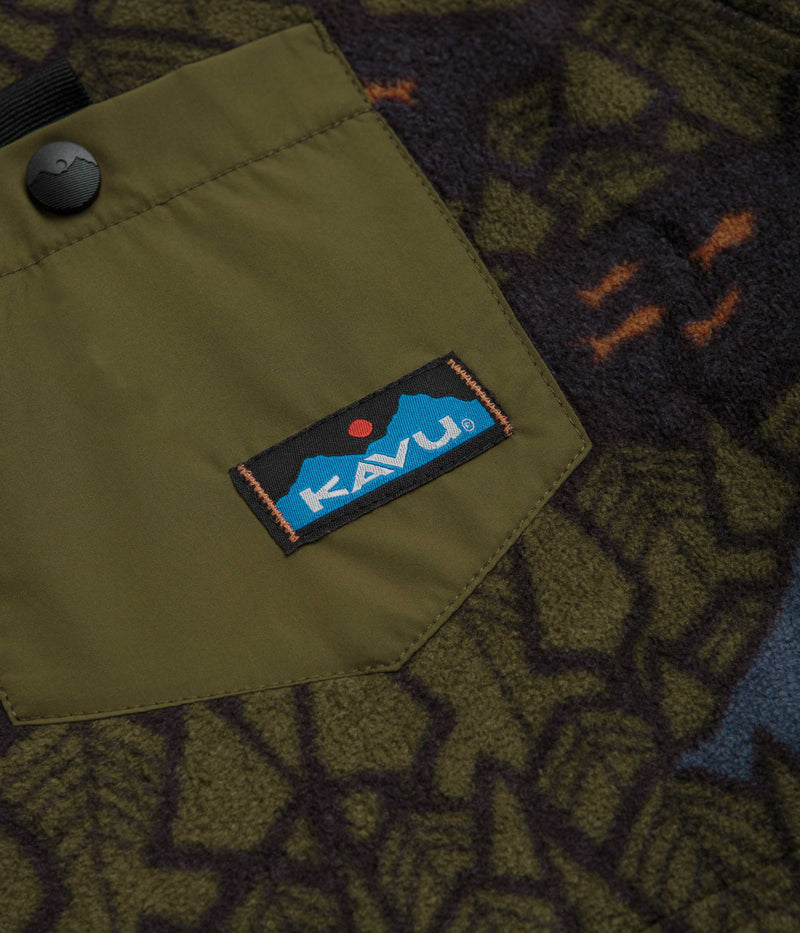 Kavu Teannaway Fleece in Sasquatch Night