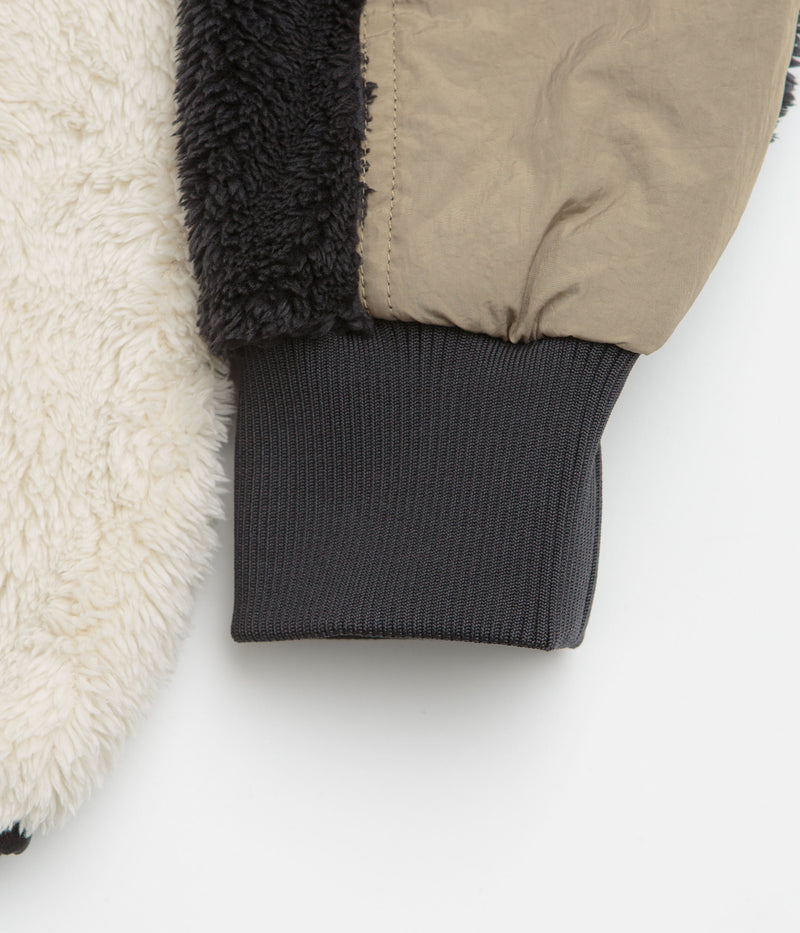 Kavu Womens Moon Ridge Hooded Fleece in Shadow Block