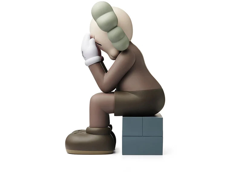 KAWS Passing Through Open Edition Vinyl Figure Brown