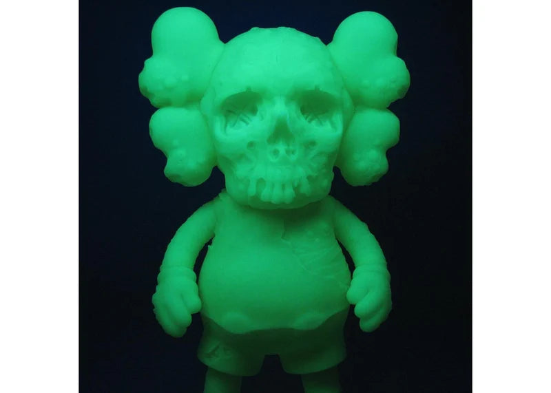 KAWS Pushead Companion Vinyl Figure Glow in the dark