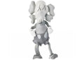 KAWS Robert Lazzarini Companion Vinyl Figure Grey