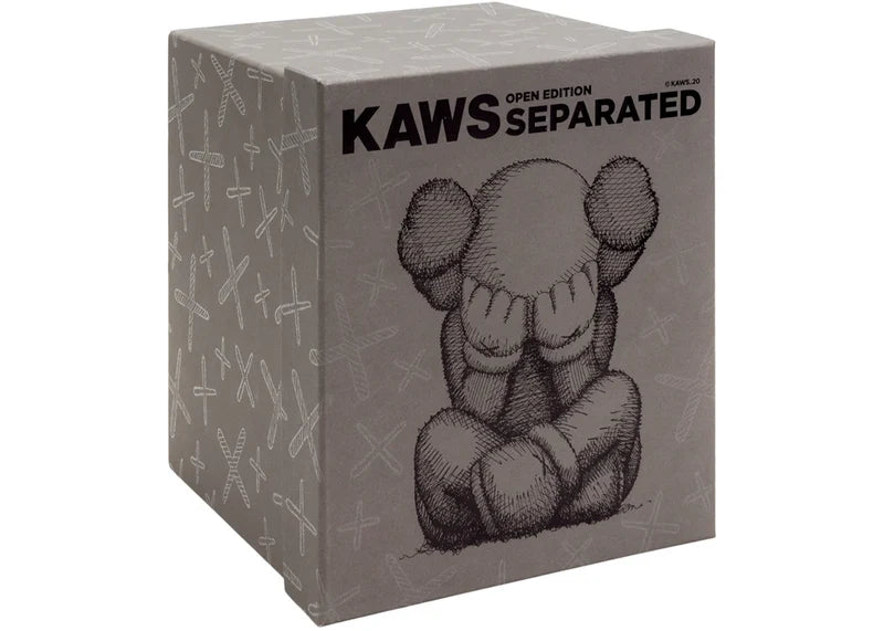 KAWS Separated Vinyl Figure Brown