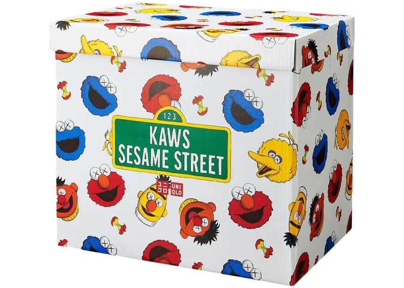 KAWS Sesame Street Uniqlo Plush Toy Complete Box Set Multi