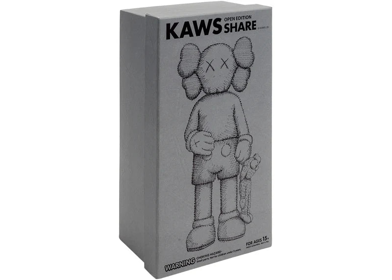KAWS Share Vinyl Figure Grey