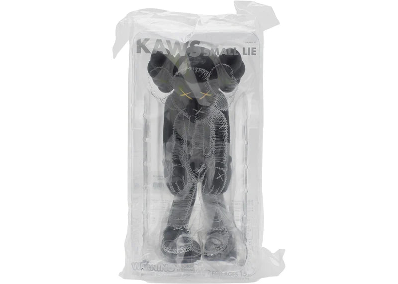 KAWS Small Lie Companion Vinyl Figure Black