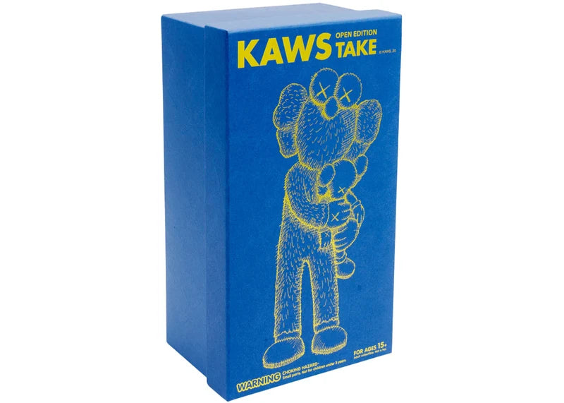 KAWS Take Vinyl Figure Blue