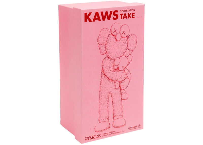 KAWS Take Vinyl Figure Pink