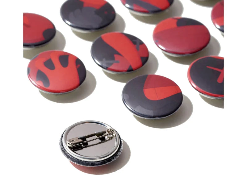 KAWS Tokyo First Button Badges Set
