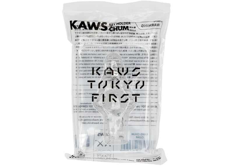 KAWS Tokyo First Chum Keychain Clear (2021)