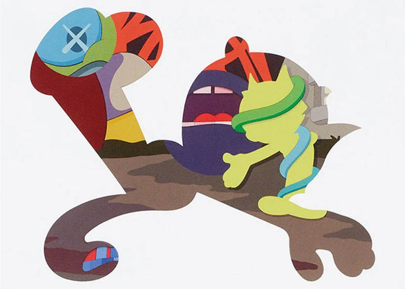 KAWS Tokyo First Postcards Set of 8