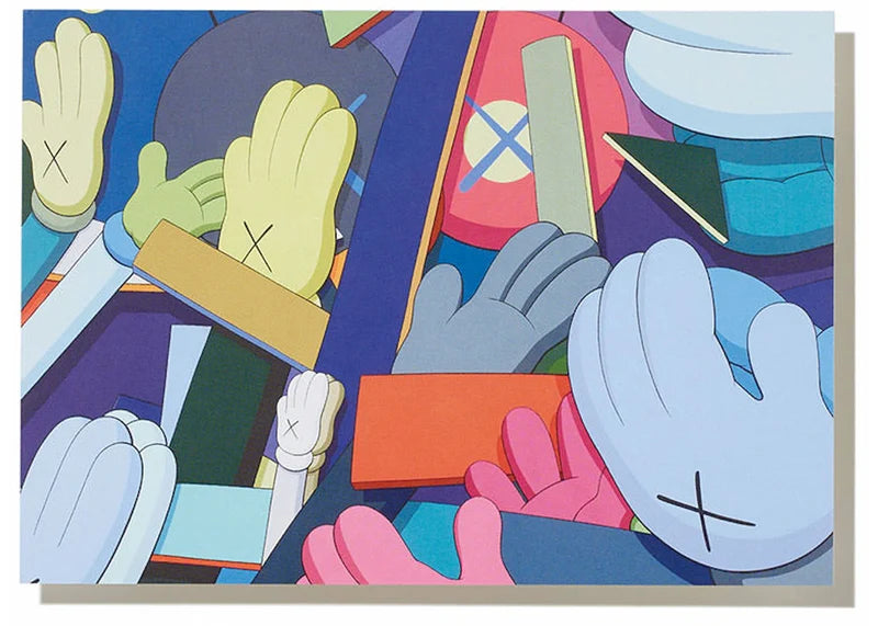 KAWS Tokyo First Postcards Set of 8