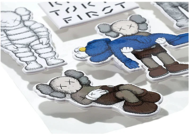 KAWS Tokyo First Pukupuku Sticker Set
