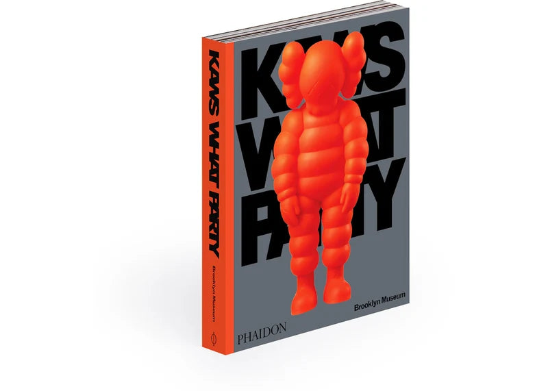 KAWS What Party Hard Cover Book Orange