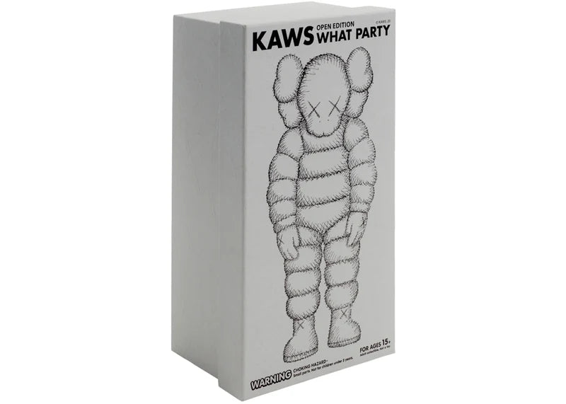 KAWS What Party Vinyl Figure White