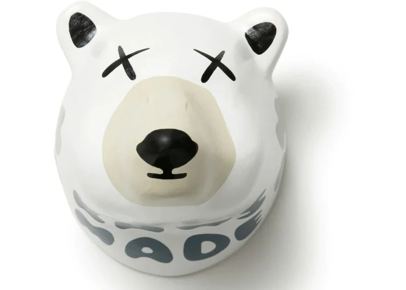 KAWS x Human Made Polar Bear Pulp Wall Decoration