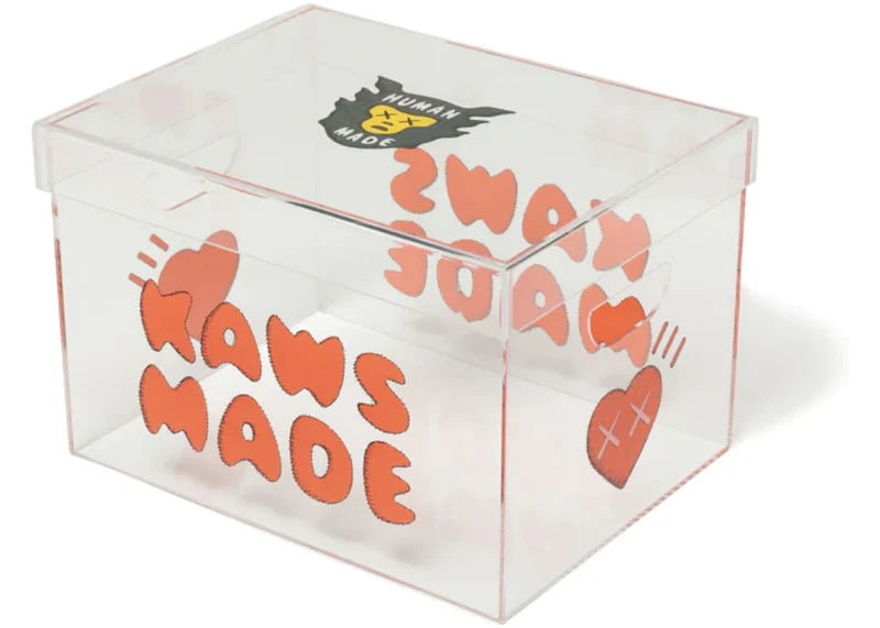 KAWS x Human Made STORM COWBOY Clear Acrylic Storage Box