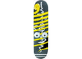 KAWS x Krooked Yellow Bendy Skateboard Deck Multi