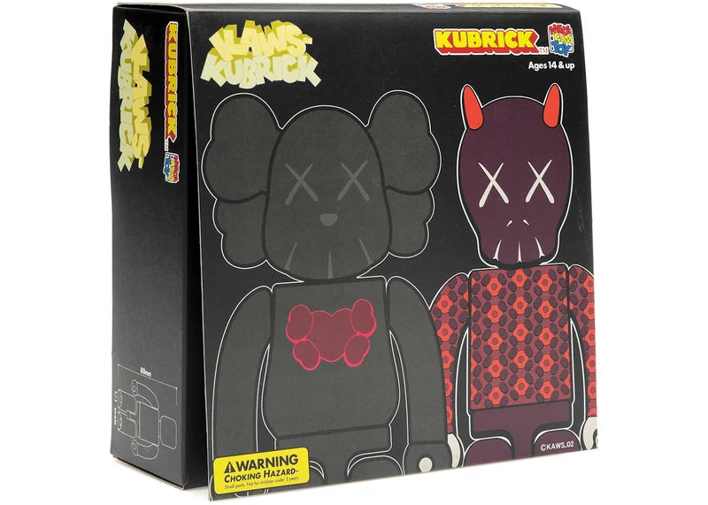 KAWS x Medicom Bus Stop Series Volume 1 Vinyl Toy Black/Red