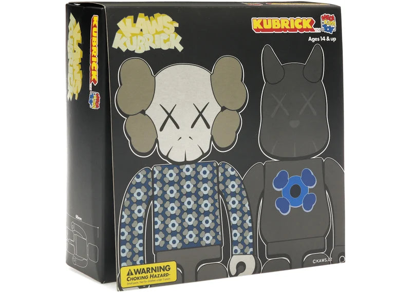 KAWS x Medicom Bus Stop Series Volume 2 Vinyl Toy Black/Blue