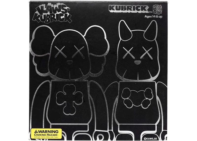 KAWS x Medicom Bus Stop Series Volume 5 Vinyl Toy Silver/Silver