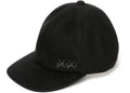 KAWS x Sacai Melton Cap Triple Black