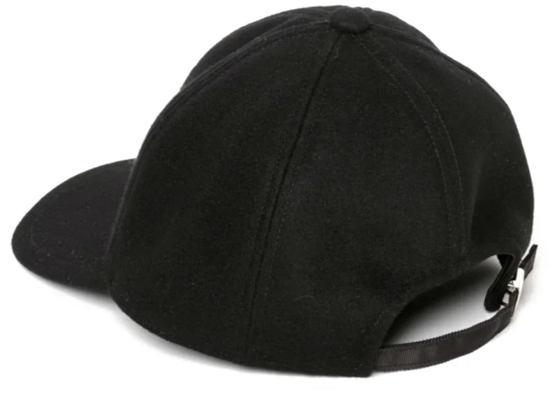 KAWS x Sacai Melton Cap Triple Black
