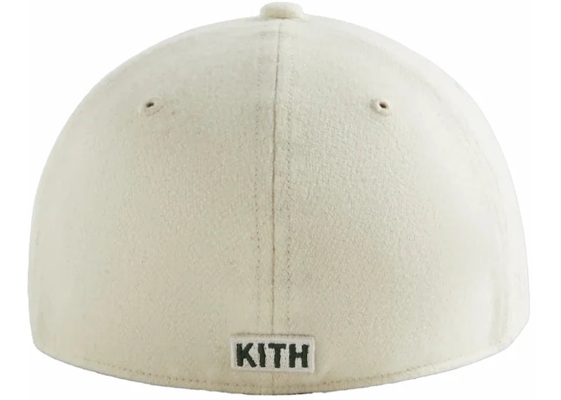 Kith & '47 for New York Yankees Unstructured Wool Fitted With Suede Brim Sandrift