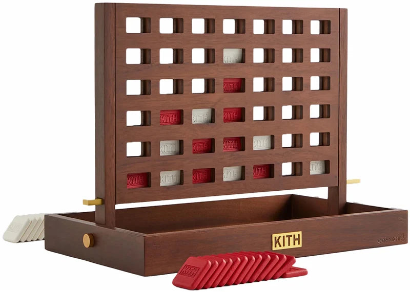 Kith Connect 4 Game Walnut/Veneer