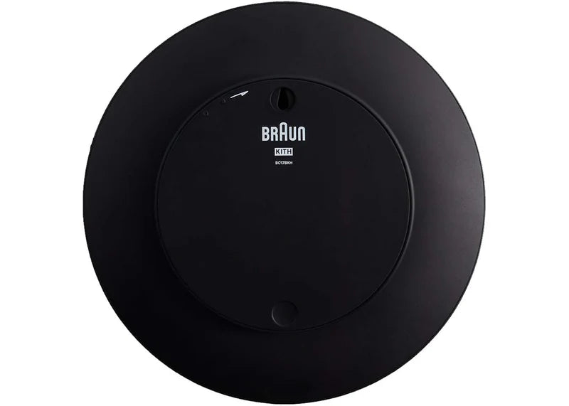 Kith for Braun BC17 Wall Clock Black