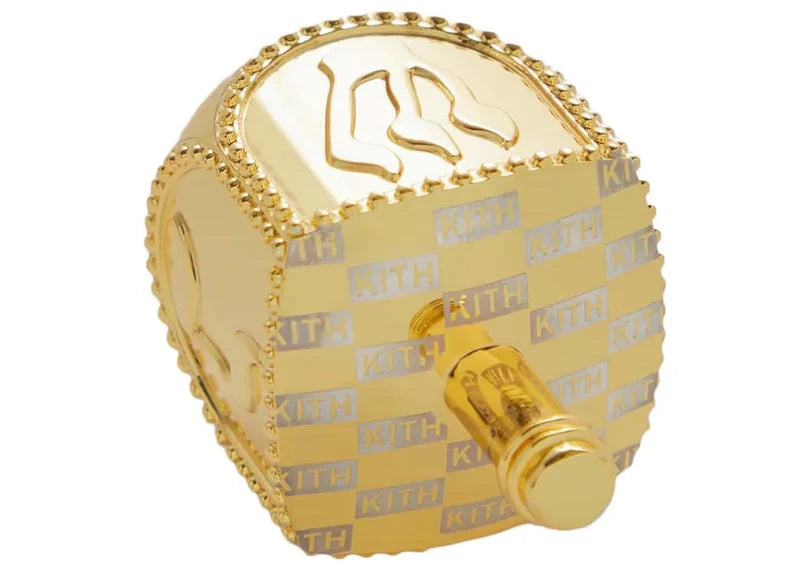 Kith Hanukkah Dreidel Bright Gold