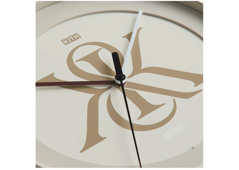 Kith Kithmas Braun Wall Clock Waffle