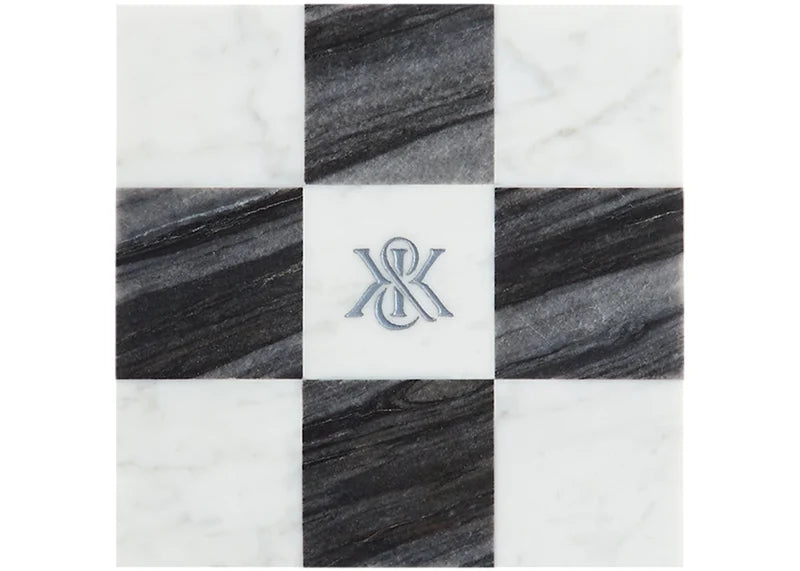 Kith Kithmas Marble Tic Tac Toe White