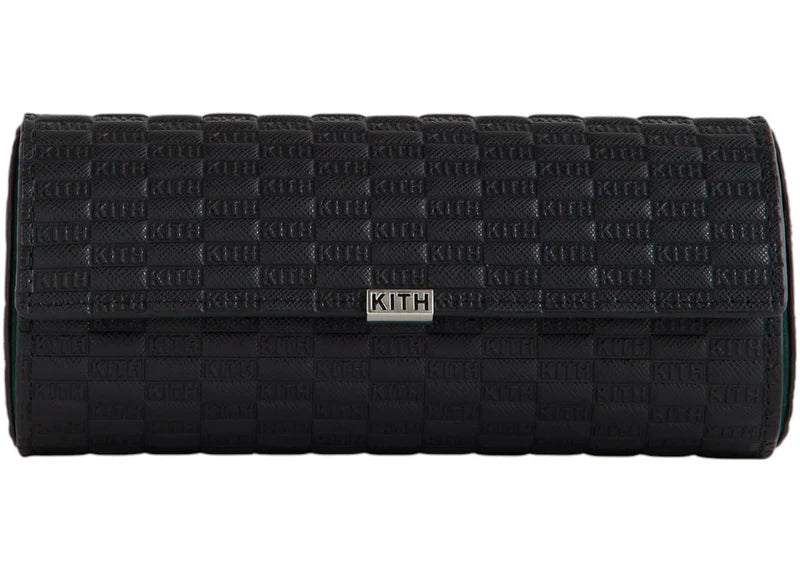 Kith Kithmas Monogram 3 Watch Roll Black