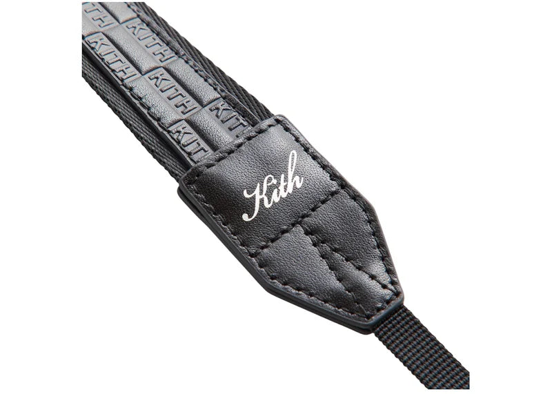 Kith Kithmas Monogram Camera Strap Black