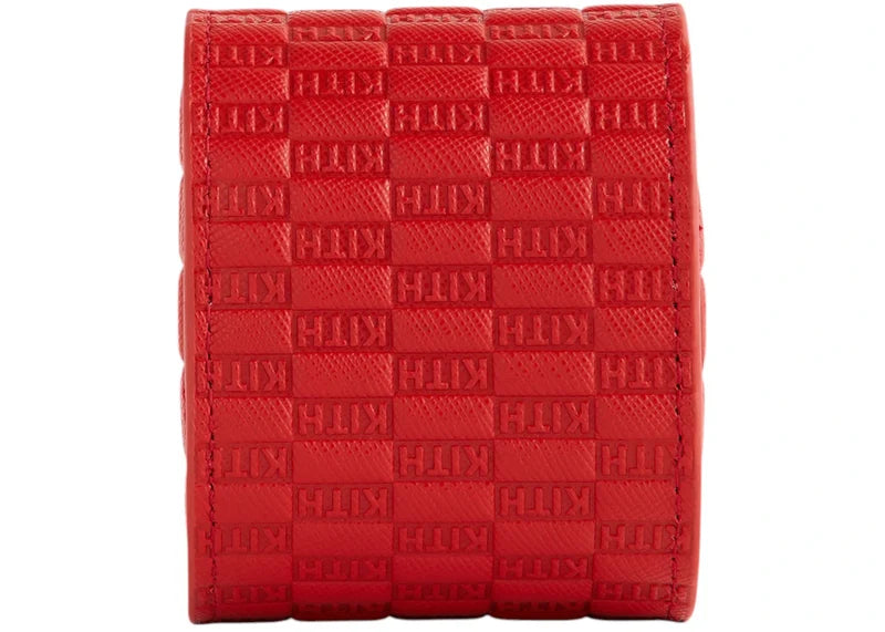 Kith Kithmas Monogram Saffiano Leather Single Watch Roll Fame