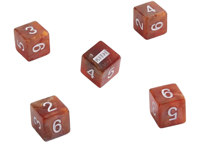 Kith Monogram Dice Set Black