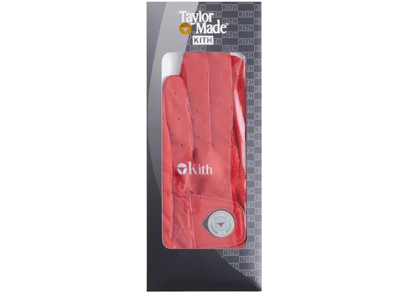 Kith TaylorMade TP Golf Glove Red