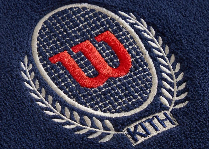 Kith Wilson Crest Sweat Towel Nocturnal