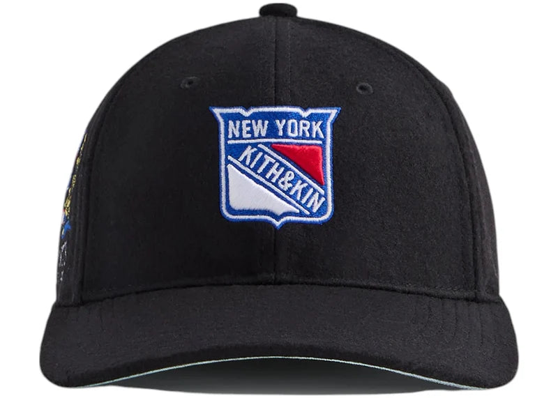 Kith x 47 New York Rangers Franchise L/S Cap Black