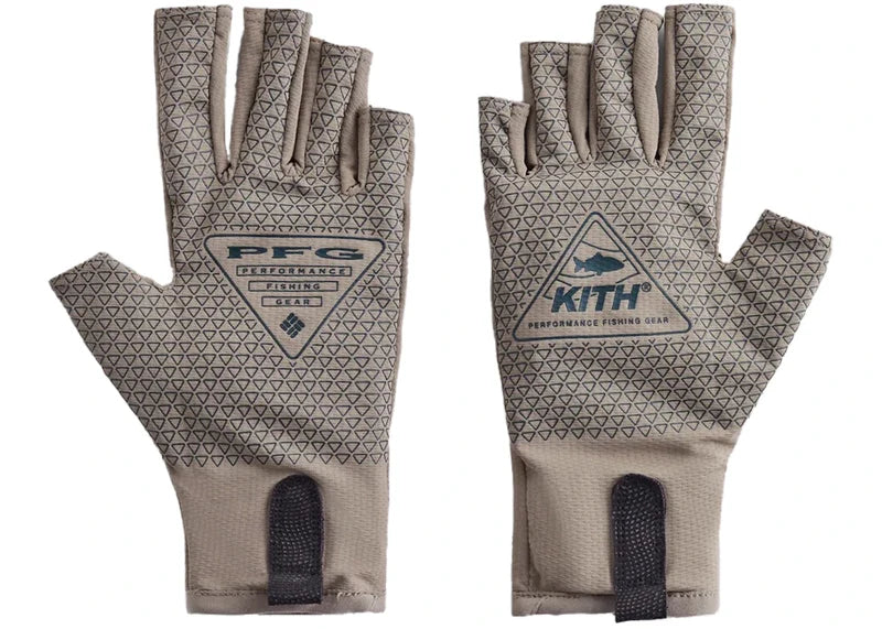 Kith x Columbia PFG Terminal Tackle Glove Pebble