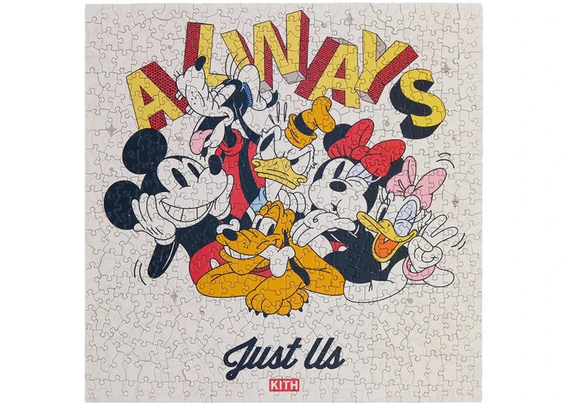 Kith x Disney Mickey & Friends Just Us Puzzle Sandrift