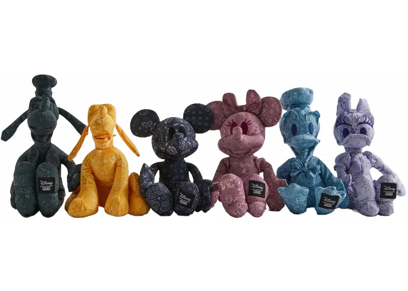 Kith x Disney Mickey & Friends Plush Set (6 Pack) Multi