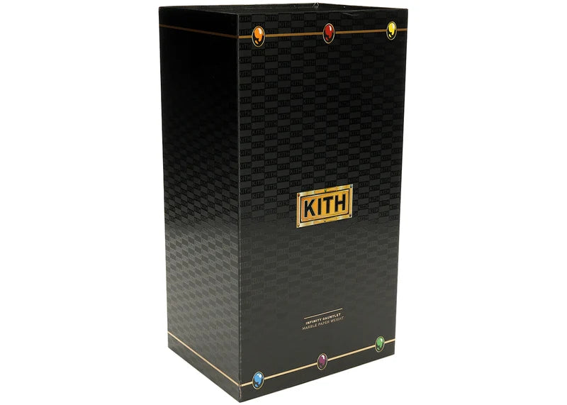 Kith x Marvel Infinity Gauntlet Paperweight (Black Stones) Black