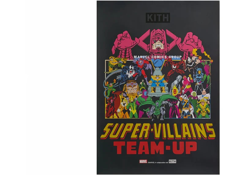 Kith x Marvel Supervillains Poster Multi